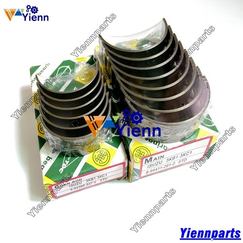 For Isuzu 3KC1 Engine Overhaul Re-ring Kit Fit GEHL SL3 HANIX S15 B15 Loader - Picture 2 of 4