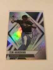 2021 Panini Chronicles Tim Anderson Phoenix Card #12 Silver Holo Parallel