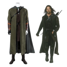 Lord of the Rings Aragorn Cosplay Costume | Fantasy Outfit