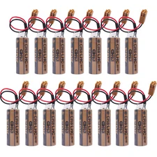 15x 3V 2600mAh CR8.LHC Battery FDK CR8-LHC For Fanuc battery A98L-0031-0012 US