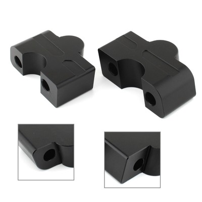 Handlebar Risers Mount Clamp For Kawasaki ER-6N Z650 Ninja650 12-16