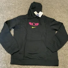 Nike Oregon Ducks Cancer  Awareness Pink Black Hoodie Men’s Size Medium NWT 2022