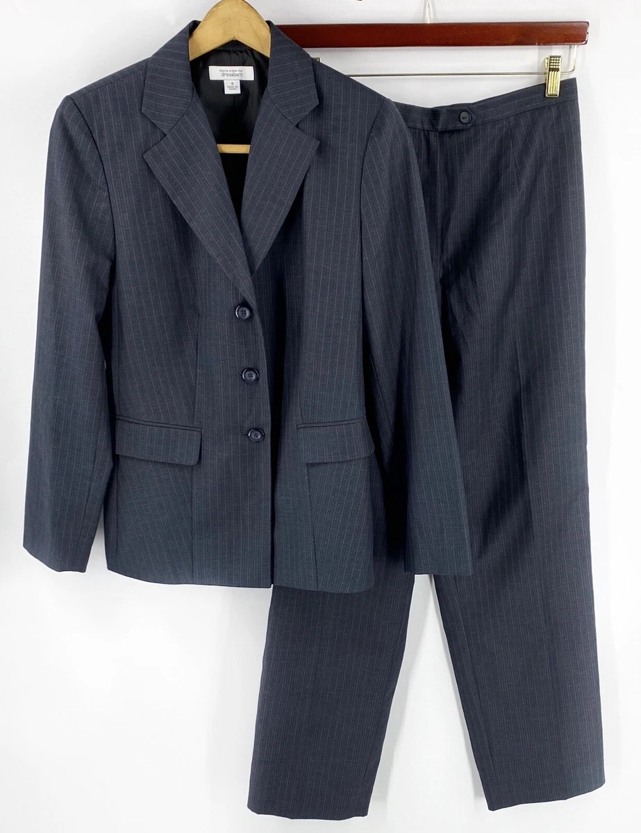 Dressbarn Pant Suit Gray Suits & Suit Separates for Women for sale | eBay