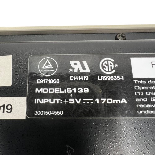 Teclado mecánico Packard Bell 5139 de colección con cable PS/2 parte inferior de metal probado defectos - Imagen 11 de 16