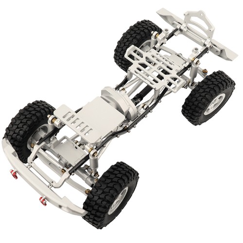 AXI00006 RC Frame Chassis Assembled w/ 2 Front Axles DIY Car Kit for Axial SCX24 - Picture 10 of 10
