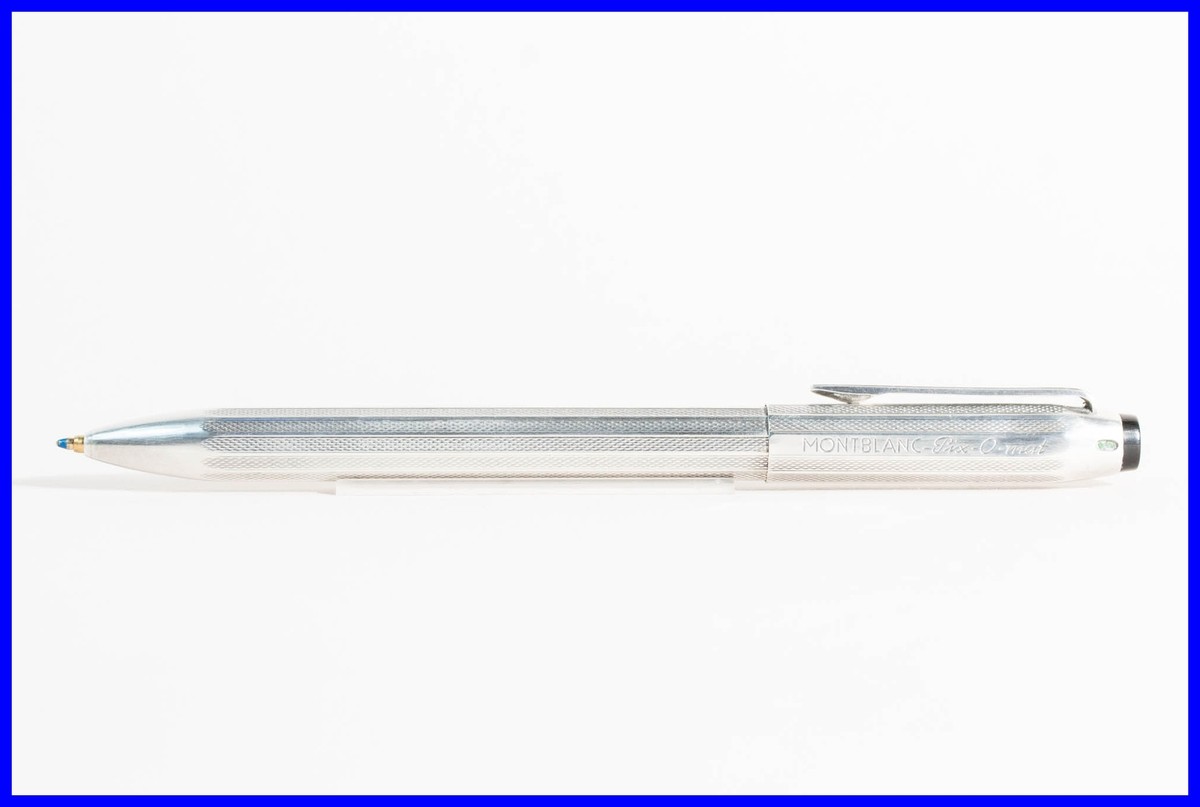 筆記具 montblanc pix-o-mat silver Montblanc Silver Pix-o-mat 4 Color Multi Function Ballpoint