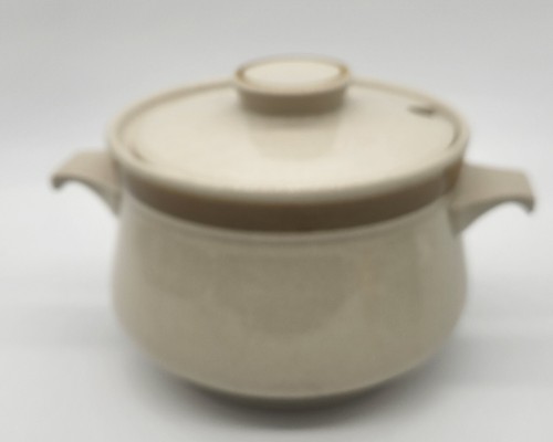 Sopera grande Montgomery Ward gres fiesta MCM flores años 70 - Imagen 3 de 6