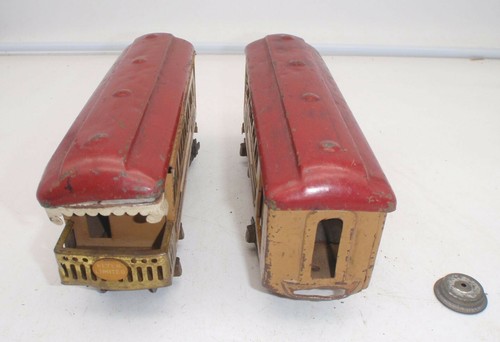 Lote de 2 vagones de tren American Fyler - 3182 Observation y 3180 Club Car - Imagen 4 de 8