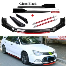 Front Bumper Lip Spoiler Splitter Rear Lip Side Skirt For Honda Accord 9th 9.5th