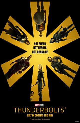 Thunderbolts movie poster (c) - 11 x 17 inches - Florence Pugh, Sebastian Stan - 第 1/1 張圖片