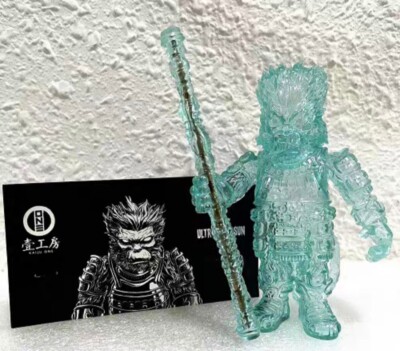 Kaiju One Monkey King SUNSUN Wukong Blue Transparent Limited Vinyl H15cm(5.9in)