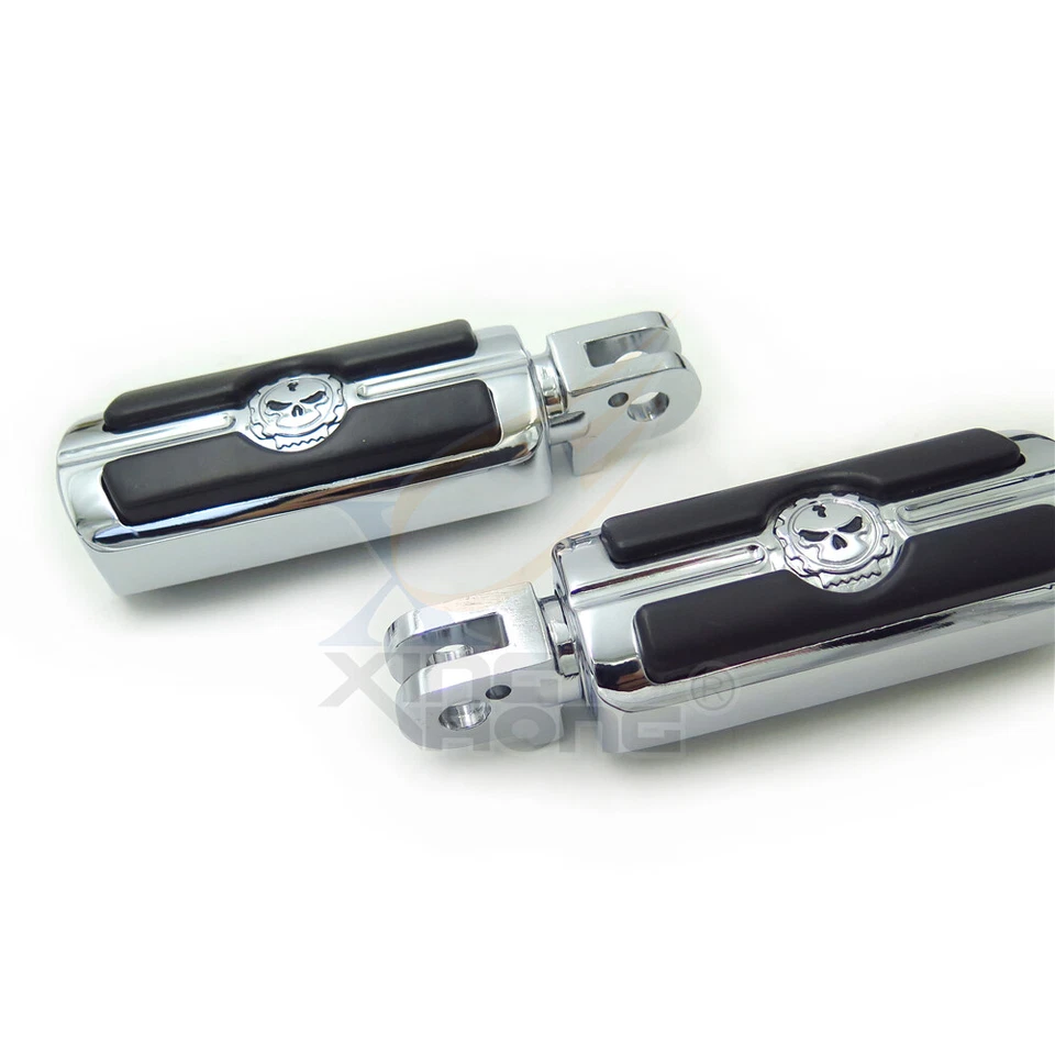 Escalera calavera personalizada para Triumph 03-18 Speedmaster Thunderbird Bonneville Americ Foto 2 de 4