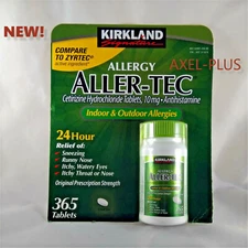 Kirkland 365 Tab.Aller-Tec Allergy Antihistamine 10mg 