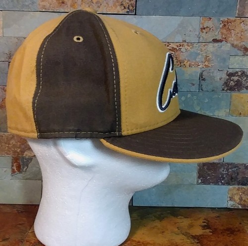 Boston Celtics Hat • Hardwood Classics / New Era • 2-Tone Brown • Size : 7-3/8 - Picture 4 of 6