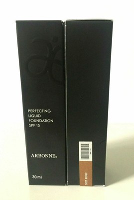 ARBONNE PERFECTING FLÜSSIGE GRUNDIERUNG LSF15 DEEP BEIGE 30ML KOSTENLOSE UK-LIEFERUNG NEU