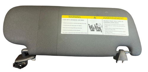 15-20 MINI COOPER CLUBMAN F54 FRONT LEFT SIDE SUNVISOR SUN VISOR PAIR BLACK OEM - Picture 3 of 7