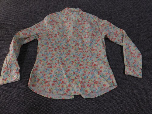 LL Bean Chemise Femme Medium Floral Boutonné Stretch Pastel Printemps Top - Photo 11/16