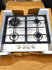 Stoves 4 Burner Gas Hob Stainless Steel Built In Front Knob Control 60cm