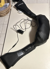 Snailax SL-632 Shiatsu Heated Neck Shoulder Massager, Black, TESTED