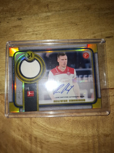 Rouwen Hennings Patch-Autogramm Bundesliga Museum 19/20, zu 50 nummeriert