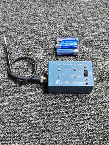 PAGEL ELECTRONICS VHF COUNTER PREAMP