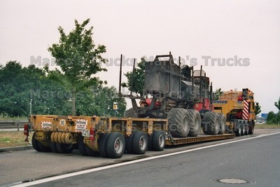 LKW Foto Schwerlasttransporter Deutschland gelb #n5lv