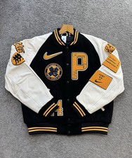 Nike x Patta Mens Varsity Jacket Black FJ3107...