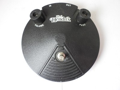 1988 Dunlop JH-2 Jimi Hendrix Signature Fuzz Face Black Effects Pedal