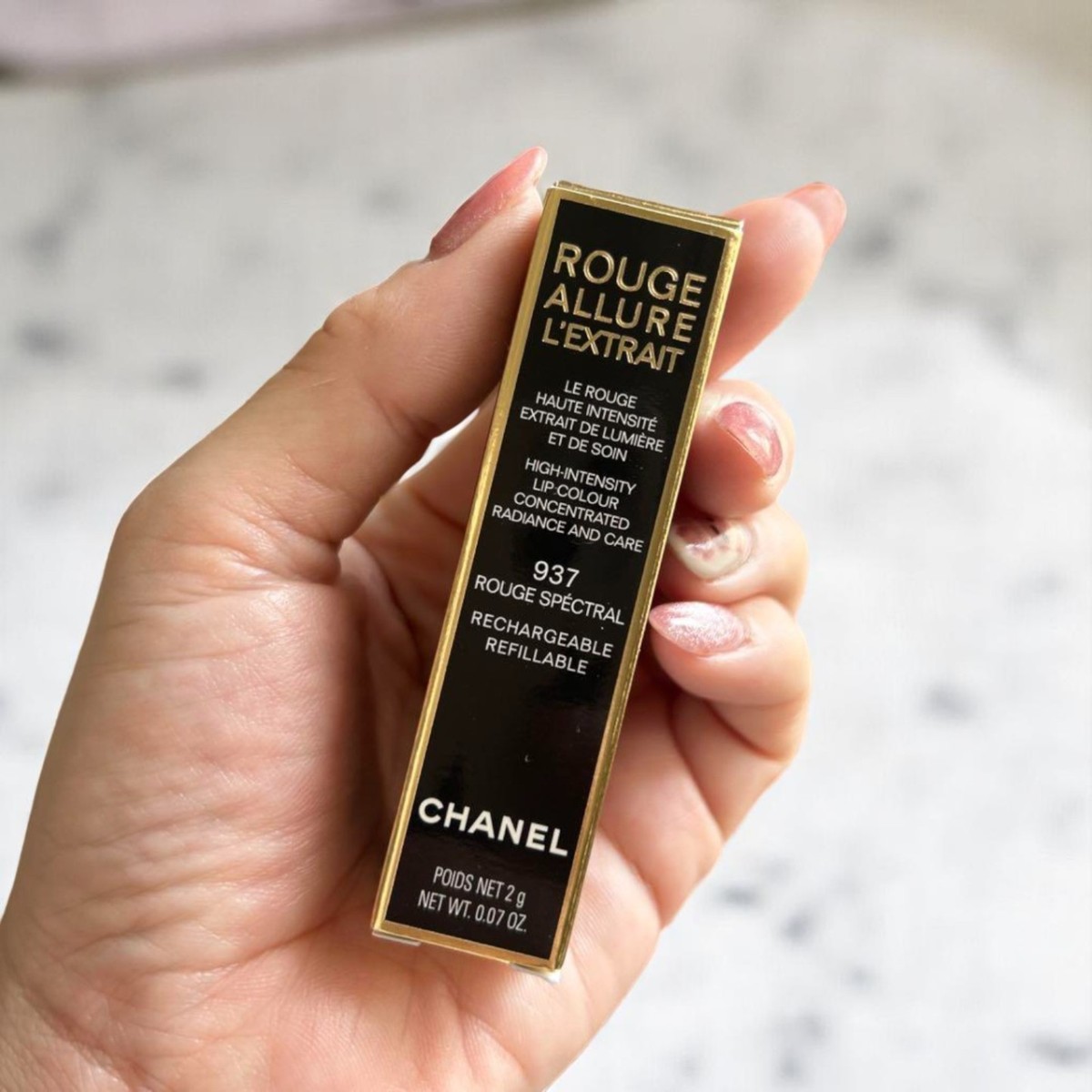 【値下げ】新品CHANEL ROUGE ALLURE L'ETRAT 937 ROUGE ALLURE L'EXTRAIT High-intensity lip colour