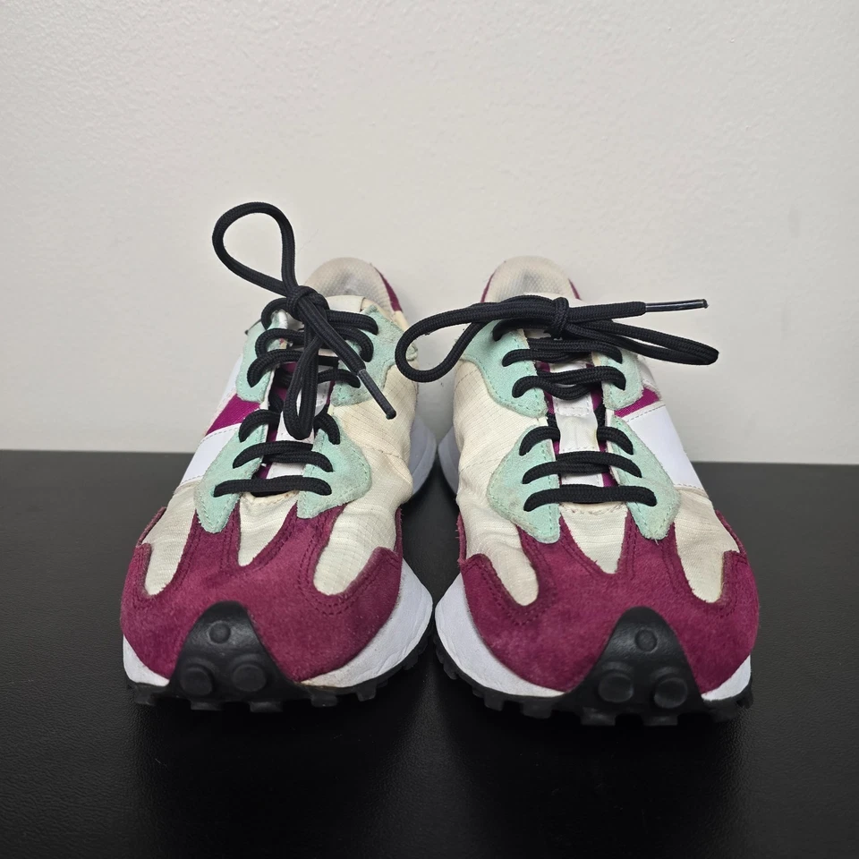 New Balance Zapatos Mujer 8 B Cosmic Orchid 327 Rendimiento Correr Gimnasio Tenis Foto 3 de 4