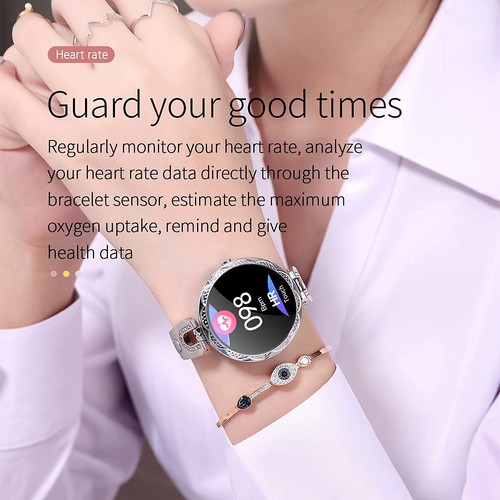 Thafikzi Smartwatch for Women Compatible for Android/iOS Phones. Health and - Photo 8 sur 9