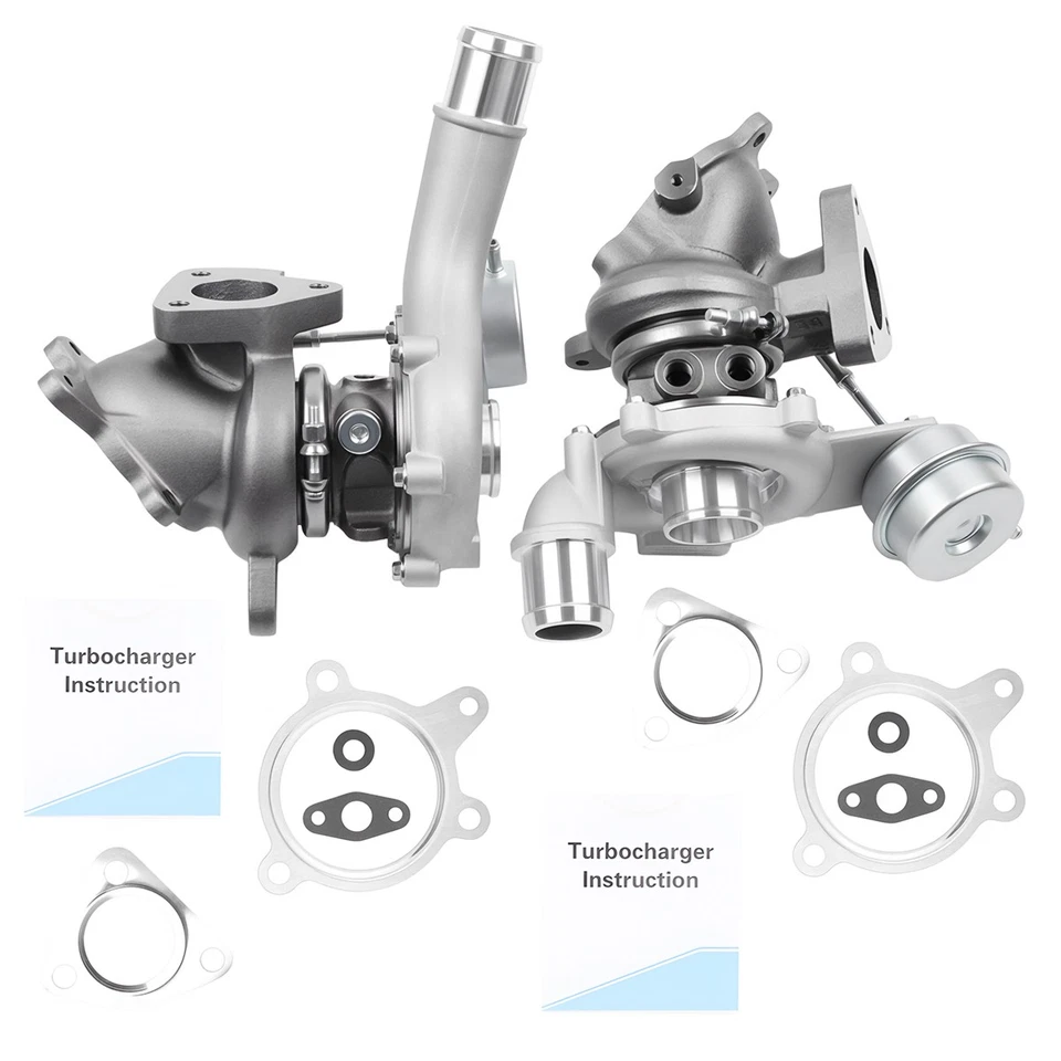 For 2010-2019 Ford Flex Explorer Lincoln MKS/MKT 3.5L LH& RH Turbos Turbocharger - Image 3 of 4