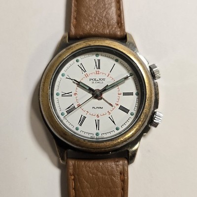 Poljot Alarm Wecker Vintage 2612.1 AS 1475 Russisch Handaufzug Wecker