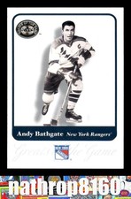 2001 Fleer Greats Of The Game #65 Andy Bathgate  NM/NM+  Rangers 15096