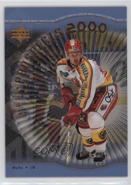 1999-00 Upper Deck Prospects 2000 Daniel Sedin #307 HOF 0rd2