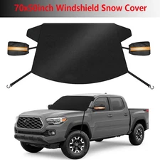 For Toyota 4Runner Windshield Snow Cover Frost Guard w/ Mirror Covers 70x50inch