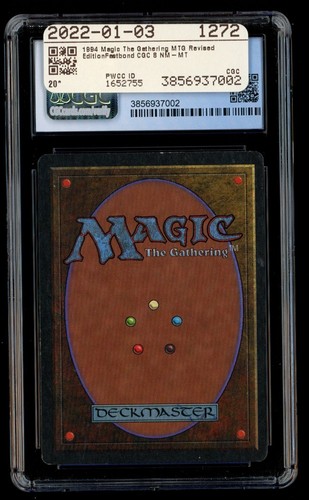 ***CGC 8 Fastbond*** MTG Revised Kid Icarus - Picture 2 of 2