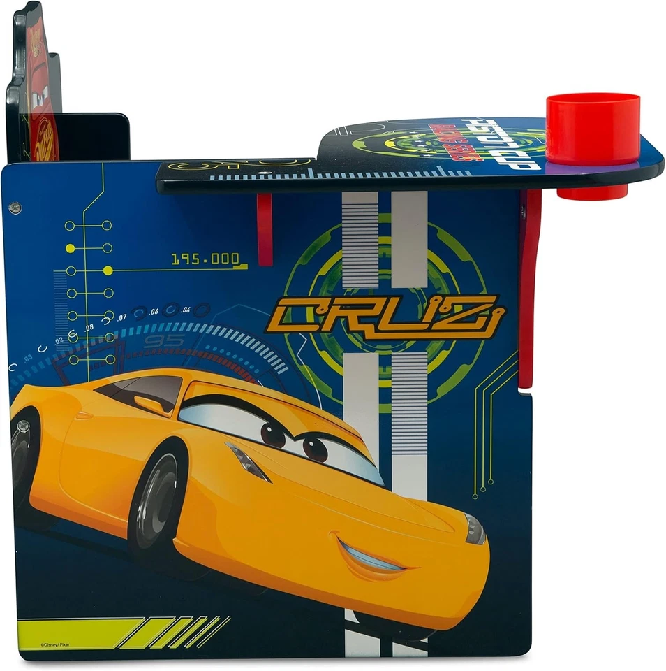 Стол детский стул Disney Cars стол с корзиной для хранения стол для занятий малышей молния - Изображение 4 из 4