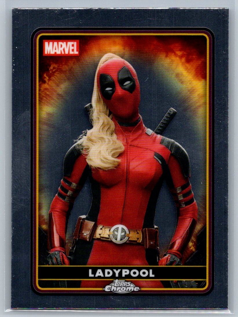 2025 Topps Chrome Deadpool Ladypool #27