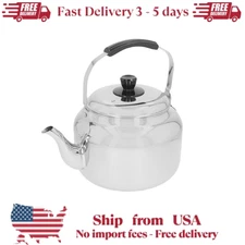 Demeyere Resto6.25 qt Tea Kettle, 18/10 Stainless Steel
