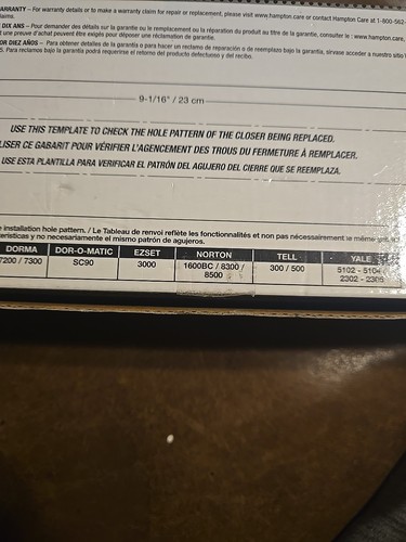 Brinks Aluminum Hydraulic Door Closer BC4051 NIB - Picture 10 of 10
