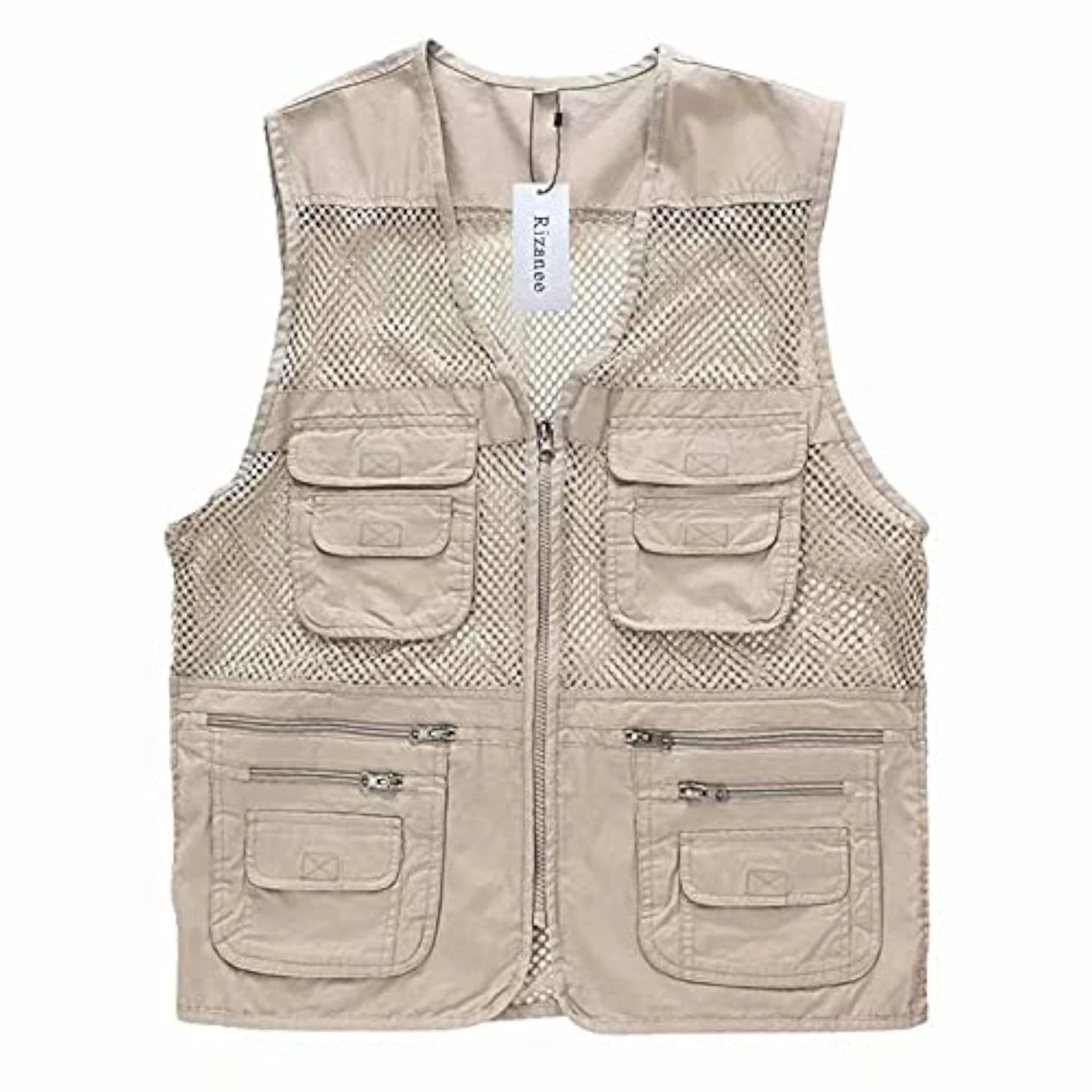Unisex Mesh Breathable Fishing Vest, Multi-Pockets Photography Travel Hiking ...
Opens in a new wind