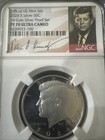 Silver 2024 S Proof Kennedy Half Dollar NGC PF70 UC Orig Us Mint 10-Coin-PF-SET" — photo 1