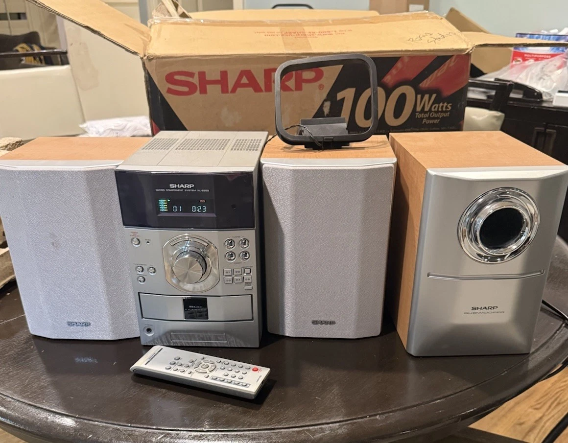 25+ Sharp CD Compact & Shelf Stereos for sale | Updated Oct 2026