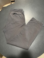 Men  s Lululemon ABC Pants Grey Size 36x30 Preppy Golf Slacks Chino Stretch