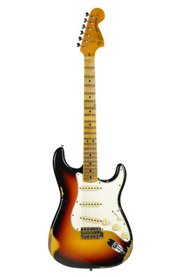 Fender '69 Strat MN Limited Edition Heavy Relic 3-Color Sunburst