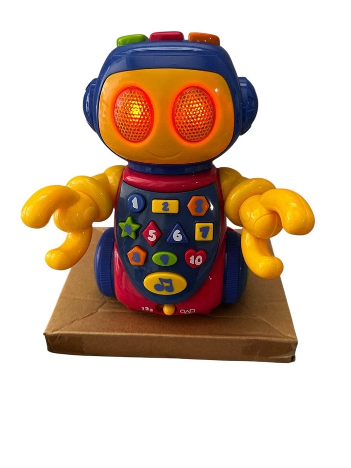 De colección 2002 Muy Raro Radio Shack Aprender N Divertido Robot Educativo Nuevo Antiguo Stock Foto 3 de 4