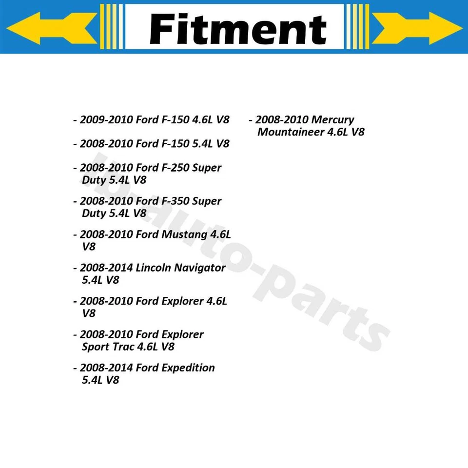 8x Bobina de encendido Delphi para Ford F-250 Super Duty 5,4 L 2008-2010 Foto 2 de 4