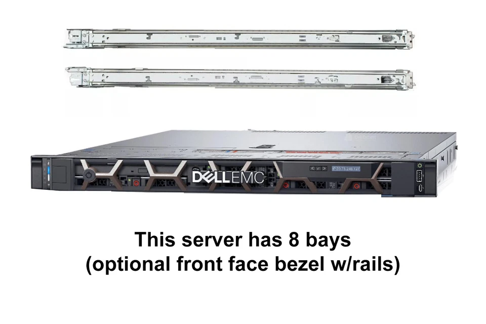 Dell PowerEdge R640 Server2x Gold 6138 = 40 Cores H730P 256GB RAM 8x trays - Image 3 of 4