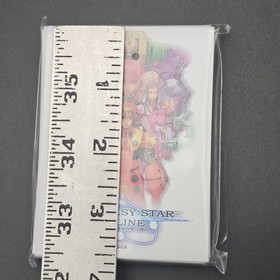 Official Sega Dreamcast Phantasy Star Online 50 Card Sleeves Protector  LRG